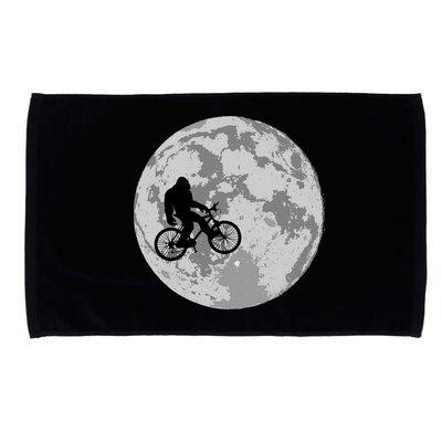 Bigfoot In The Moon Sasquatch Microfiber Hand Towel