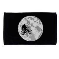 Bigfoot In The Moon Sasquatch Microfiber Hand Towel