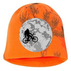 Bigfoot In The Moon Sasquatch Kati - Camo Knit Beanie