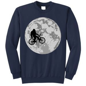 Bigfoot In The Moon Sasquatch Sweatshirt