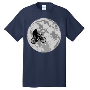 Bigfoot In The Moon Sasquatch Tall T-Shirt