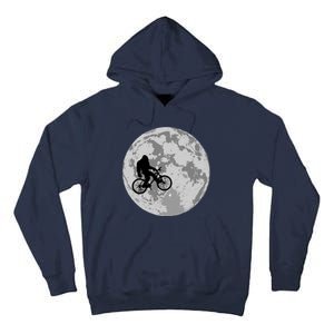 Bigfoot In The Moon Sasquatch Tall Hoodie