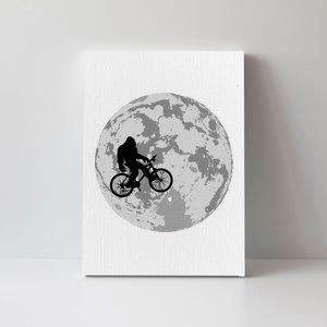 Bigfoot In The Moon Sasquatch Canvas