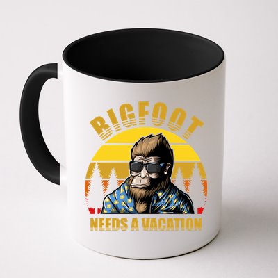Bigfoot Needs A Vacation Mug