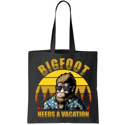 Bigfoot Needs A Vacation Bag