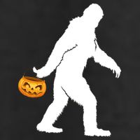 Bigfoot Sasquatch Halloween Pumpkin Adult Drive Performance Visor