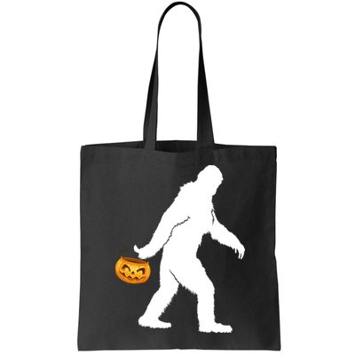 Bigfoot Sasquatch Halloween Pumpkin Bag