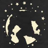 Bigfoot Silhouette Moon Stars 11oz C Handle Ceramic Mug