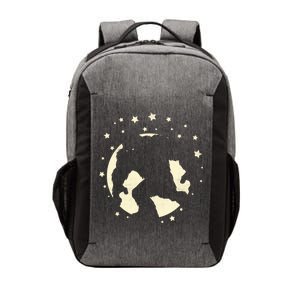 Bigfoot Silhouette Moon Stars Vector Backpack