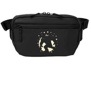 Bigfoot Silhouette Moon Stars Crossbody Pack