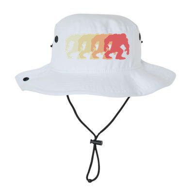 Bigfoot Silhouette Retro Sasquatch Legacy Cool Fit Booney Bucket Hat