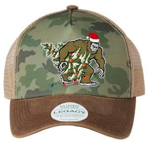 Bigfoot Stole Christmas Legacy Tie Dye Trucker Hat