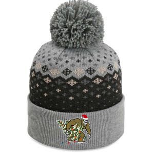 Bigfoot Stole Christmas The Baniff Cuffed Pom Beanie