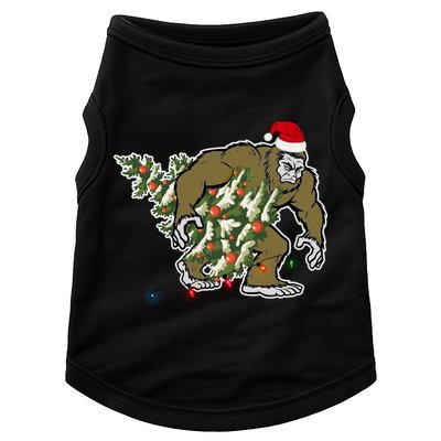 Bigfoot Stole Christmas Doggie Tank