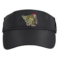 Bigfoot Stole Christmas Adult Drive Performance Visor