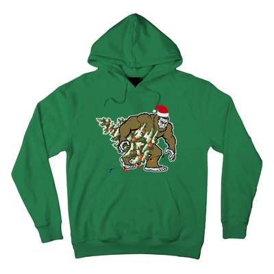 Bigfoot Stole Christmas Hoodie