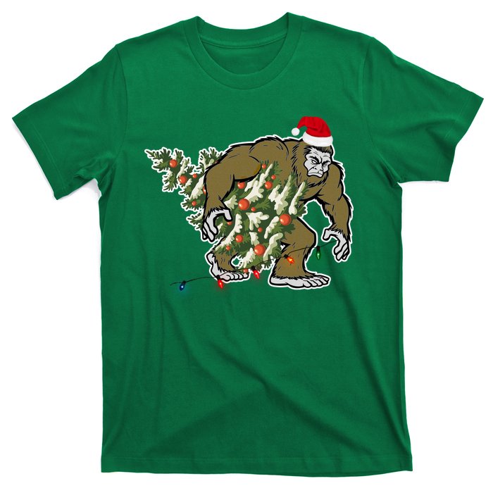 Bigfoot Stole Christmas T-Shirt