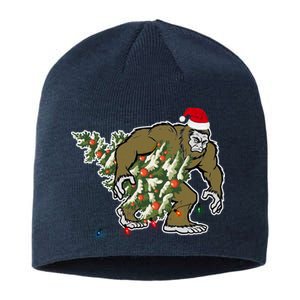 Bigfoot Stole Christmas Sustainable Beanie