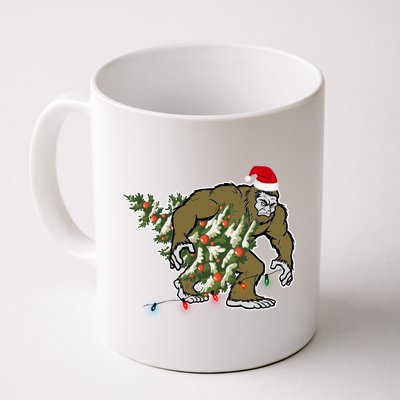 Bigfoot Stole Christmas Coffee Mug