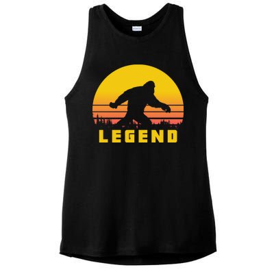 Bigfoot The Legend Ladies PosiCharge Tri-Blend Wicking Tank