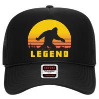 Bigfoot The Legend High Crown Mesh Back Trucker Hat