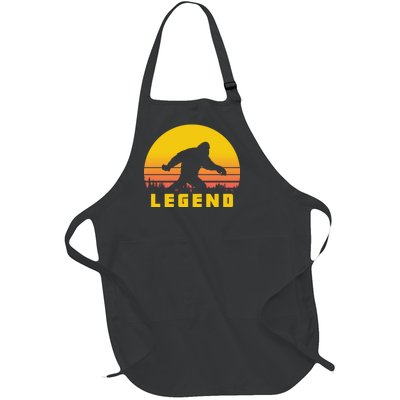 Bigfoot The Legend Full-Length Apron With Pockets