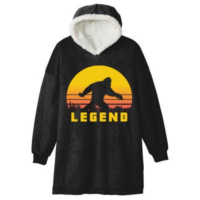 Bigfoot The Legend Hooded Wearable Blanket