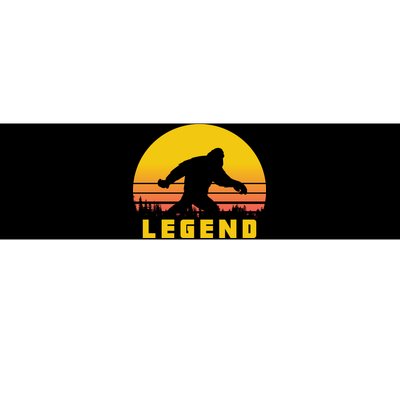 Bigfoot The Legend Bumper Sticker