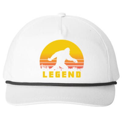 Bigfoot The Legend Snapback Five-Panel Rope Hat