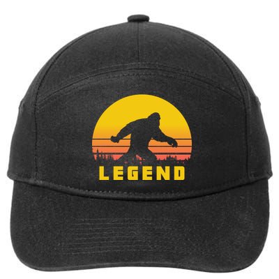 Bigfoot The Legend 7-Panel Snapback Hat