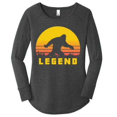 Bigfoot The Legend Women's Perfect Tri Tunic Long Sleeve Shirt