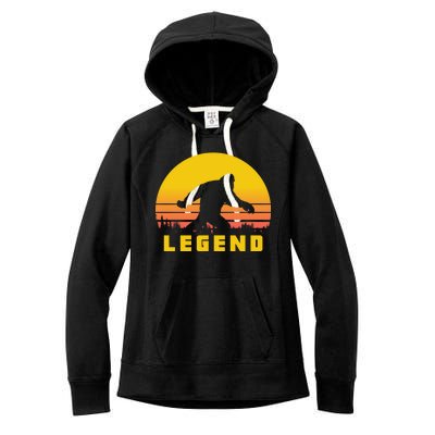 Bigfoot The Legend Women's Fleece Hoodie