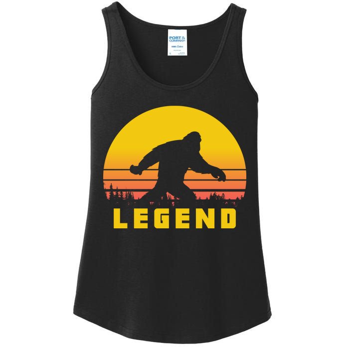 Bigfoot The Legend Ladies Essential Tank