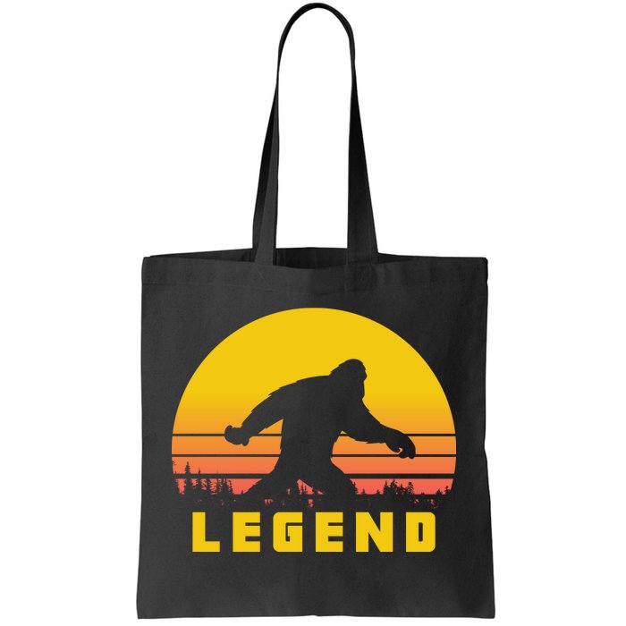 Bigfoot The Legend Tote Bag