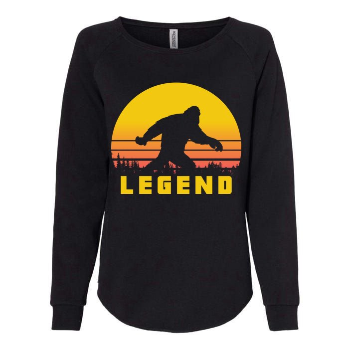 Bigfoot The Legend Womens California Wash Sweatshirt