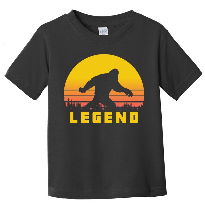 Bigfoot The Legend Toddler T-Shirt