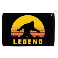 Bigfoot The Legend Grommeted Golf Towel