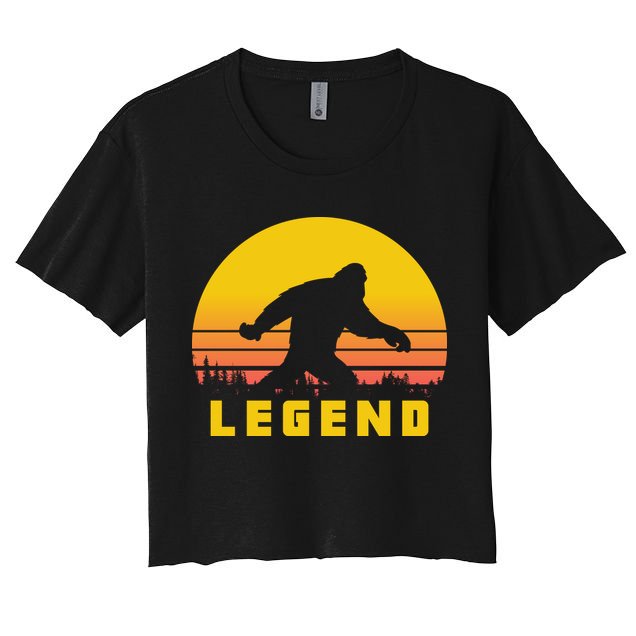 Bigfoot The Legend Crop Top