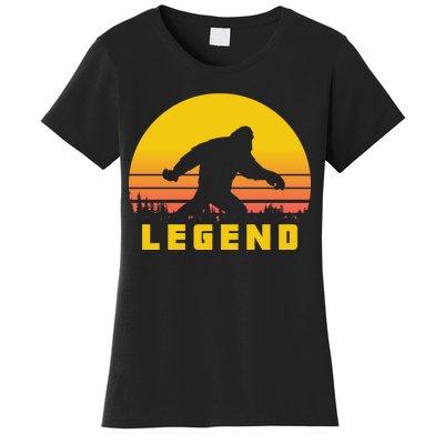 Bigfoot The Legend Women's T-Shirt