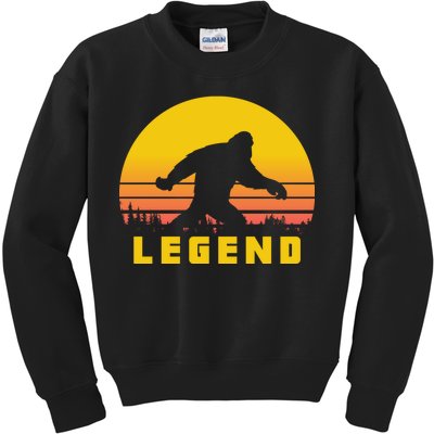 Bigfoot The Legend Kids Sweatshirt