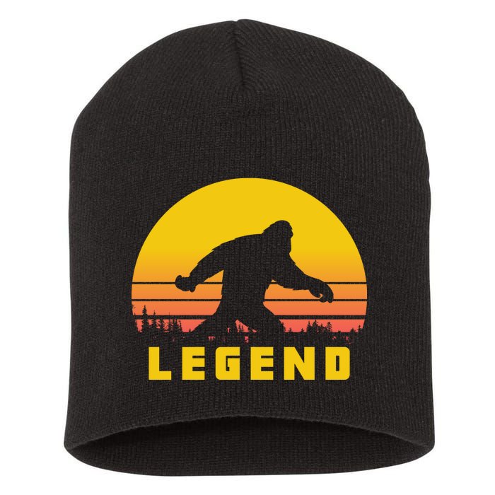 Bigfoot The Legend Short Acrylic Beanie