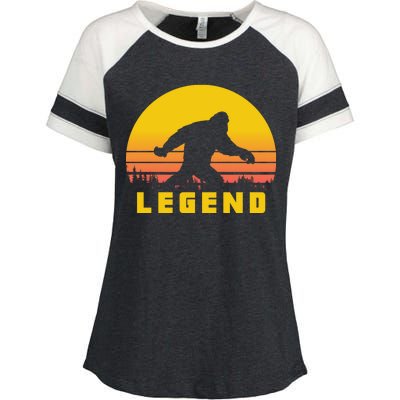 Bigfoot The Legend Enza Ladies Jersey Colorblock Tee