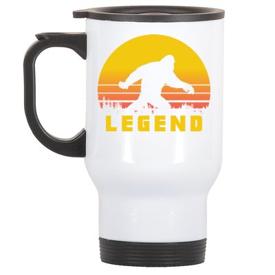 Bigfoot The Legend Stainless Steel Travel Mug