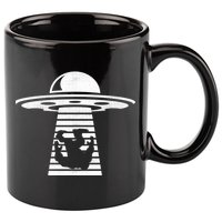 Bigfoot UFO Abduction Believe 11oz C Handle Ceramic Mug