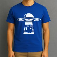 Bigfoot UFO Abduction Believe T-Shirt