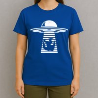 Bigfoot UFO Abduction Believe T-Shirt