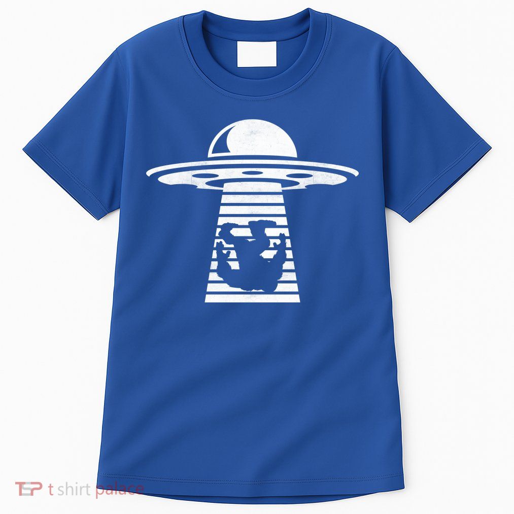 Bigfoot UFO Abduction Believe Tall T-Shirt
