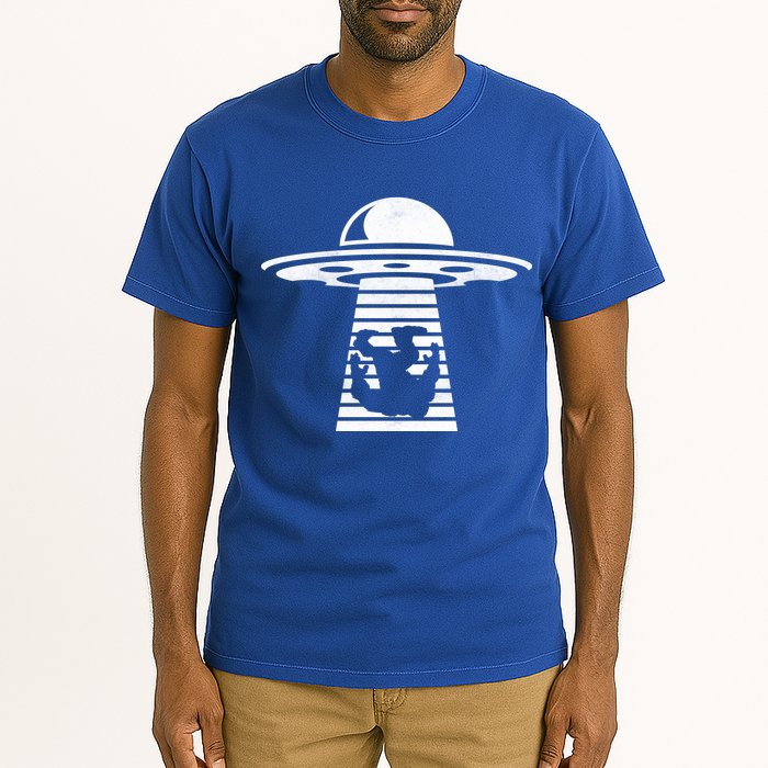 Bigfoot UFO Abduction Believe Tall T-Shirt