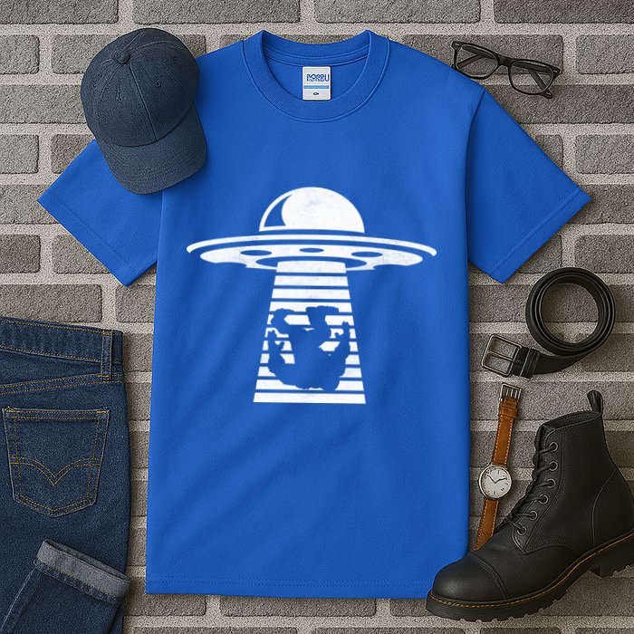 Bigfoot UFO Abduction Believe Tall T-Shirt
