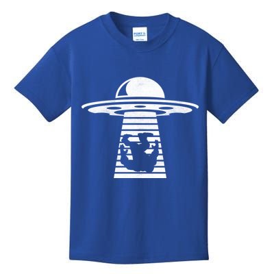 Bigfoot UFO Abduction Believe Kids T-Shirt